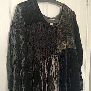 Vintage 90s velvet dress